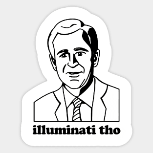 Illuminati Tho Sticker